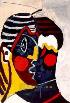 Face Head 1929 Pablo Picasso Oil Paintings